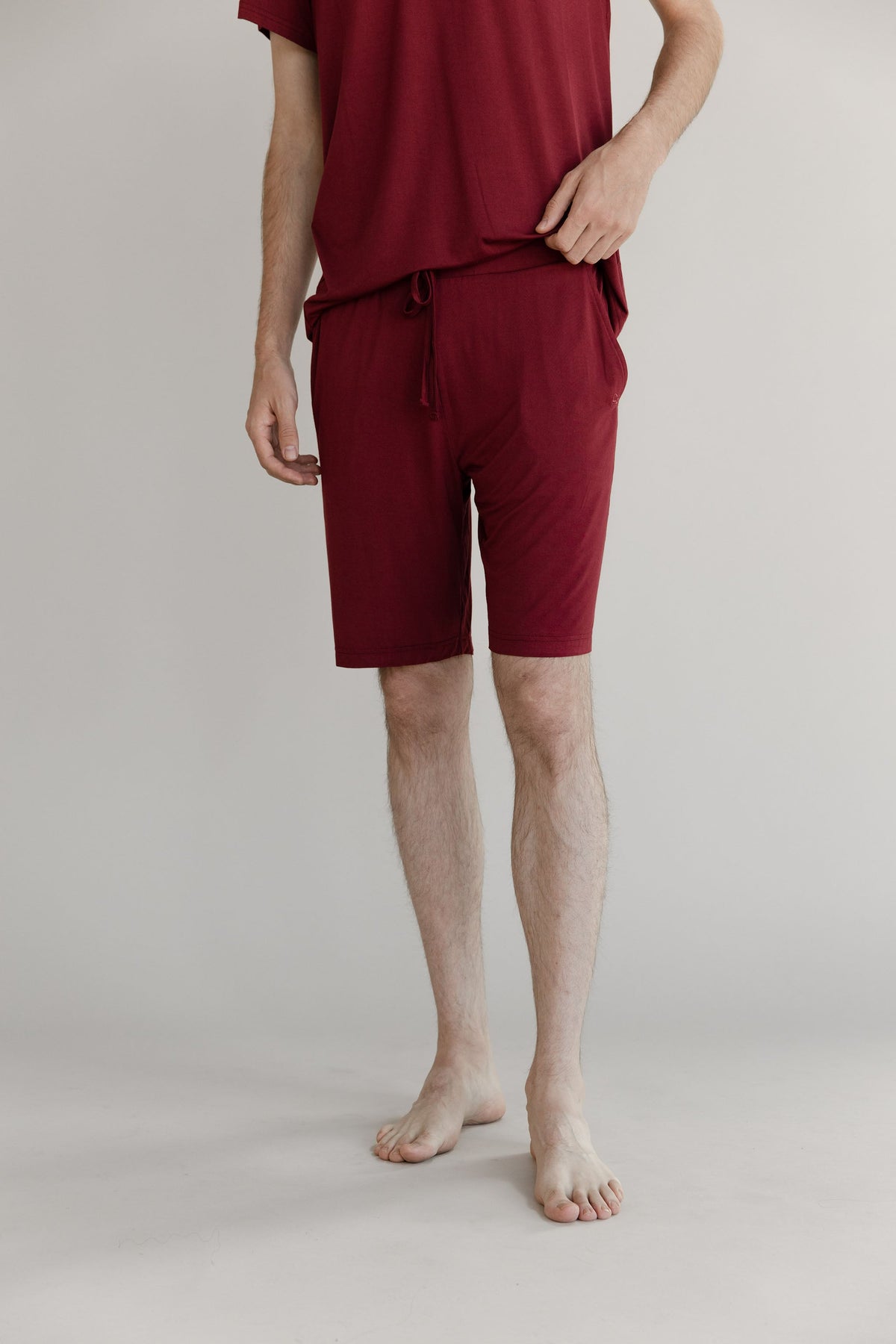 Men's Bamboo Stretch-Knit Pajama Short