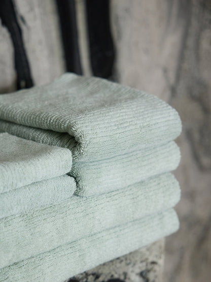 Ribbed Terry Hand Towels