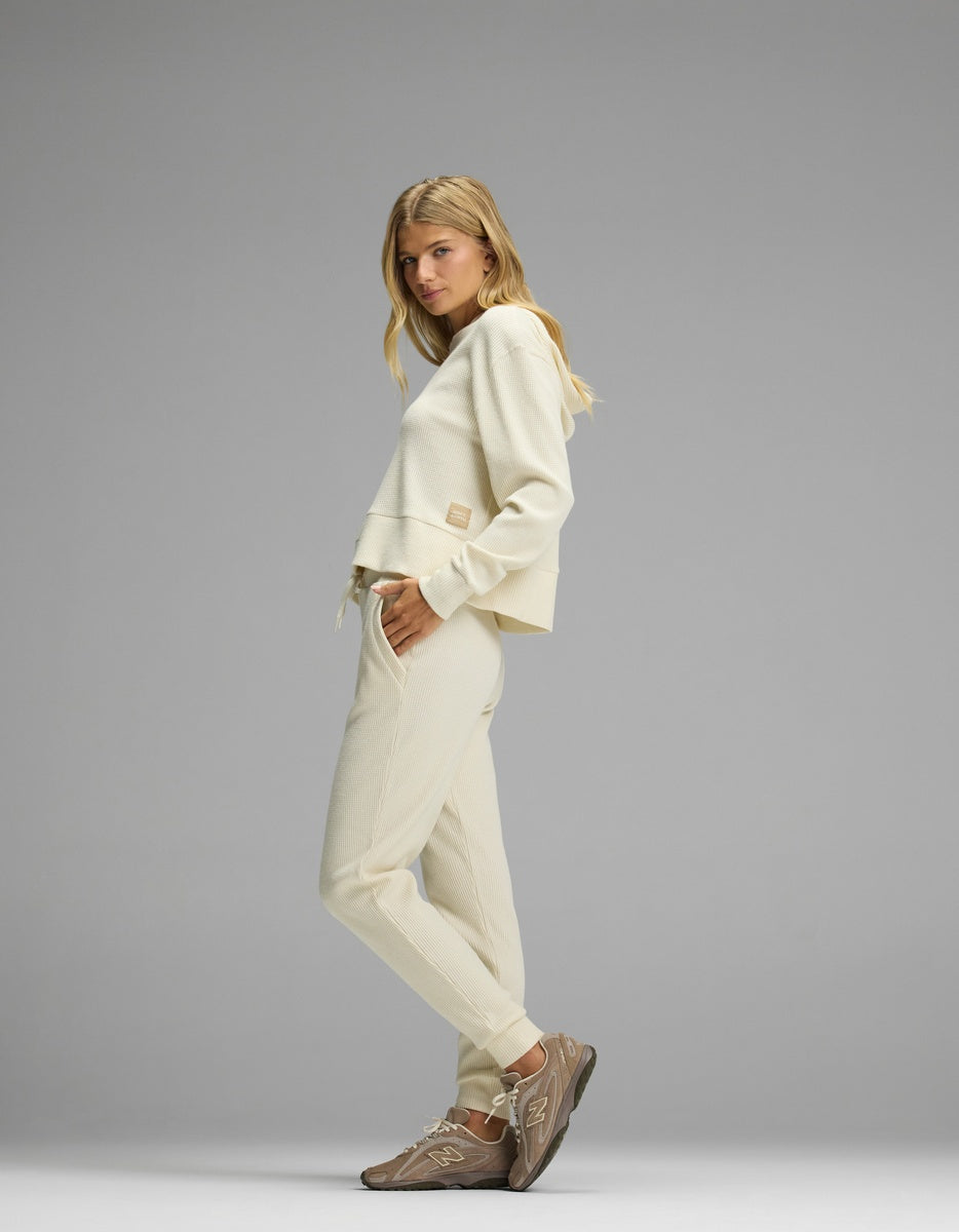 Women's Blake Waffle Hoodie & Jogger Set