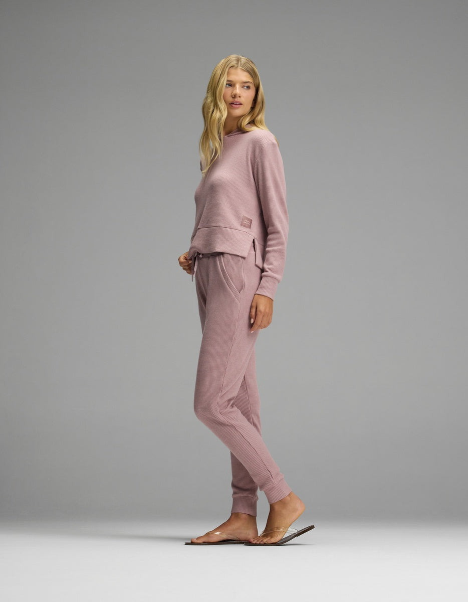 Women's Blake Waffle Hoodie & Jogger Set