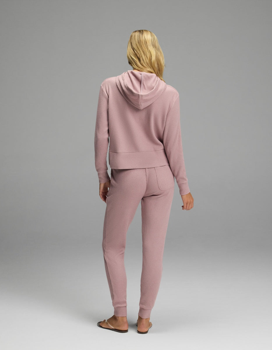 Women's Blake Waffle Hoodie & Jogger Set