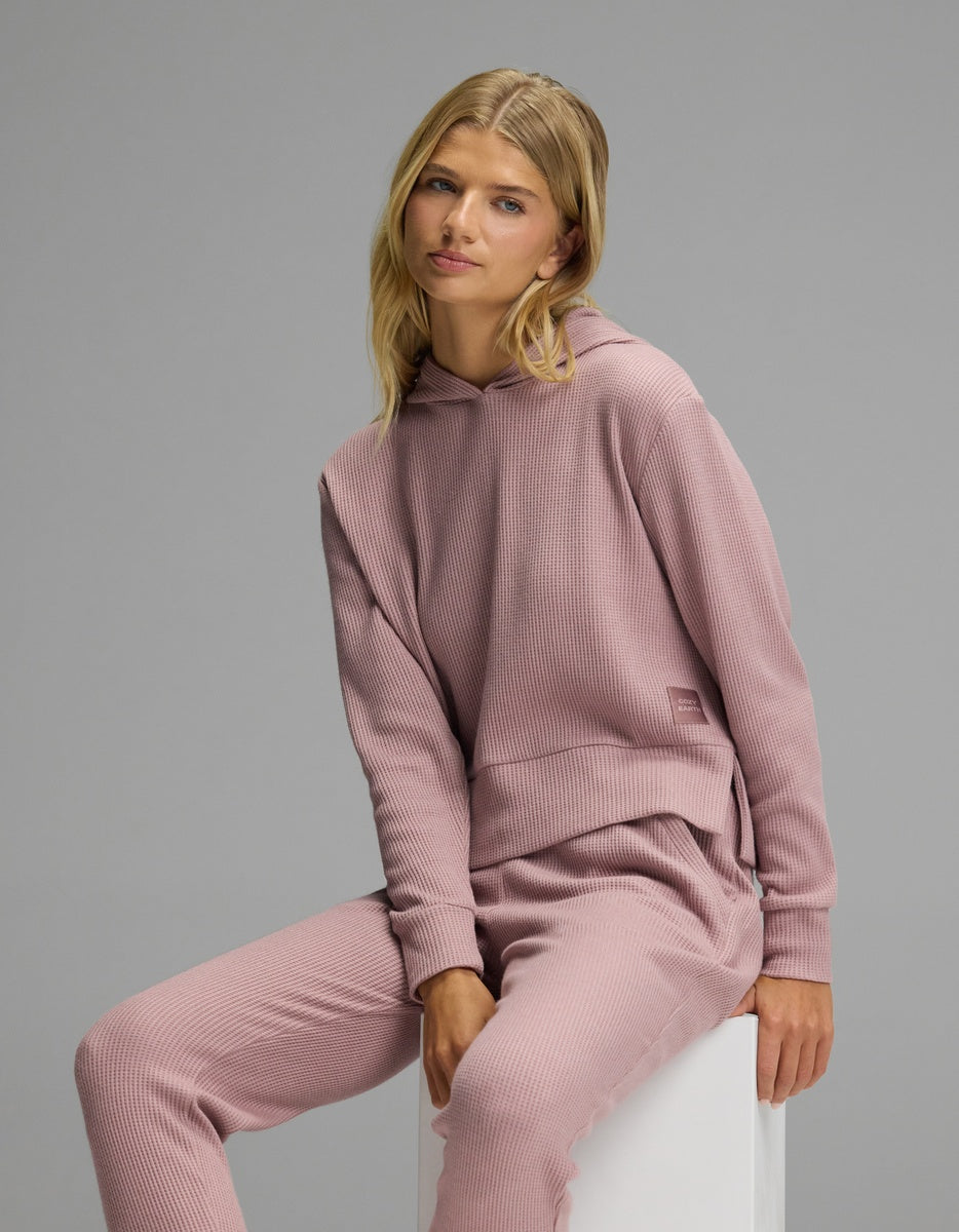 Women's Blake Waffle Hoodie & Jogger Set