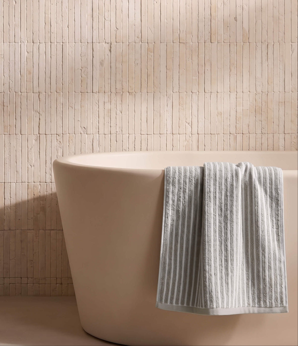 Ribbed Terry Hand Towels
