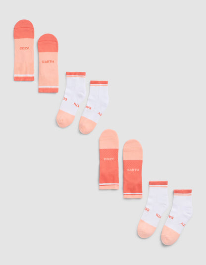 Men's Essential Quarter Sock 4-Pack