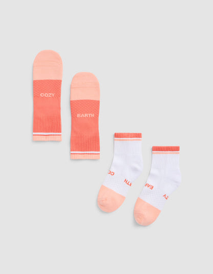 Women's Essential Quarter Sock 2-Pack