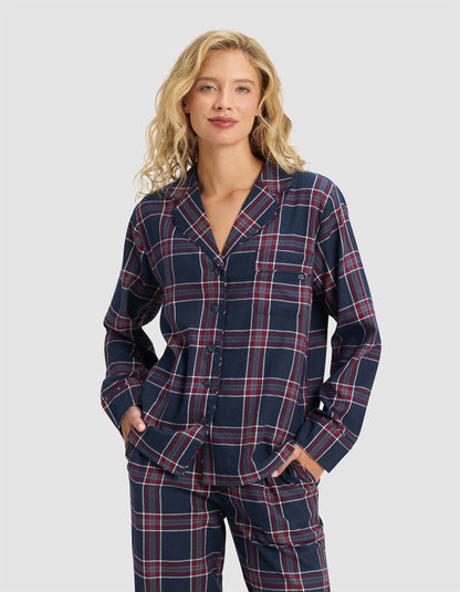 Women's Farmhouse Long Sleeve Pajama Top