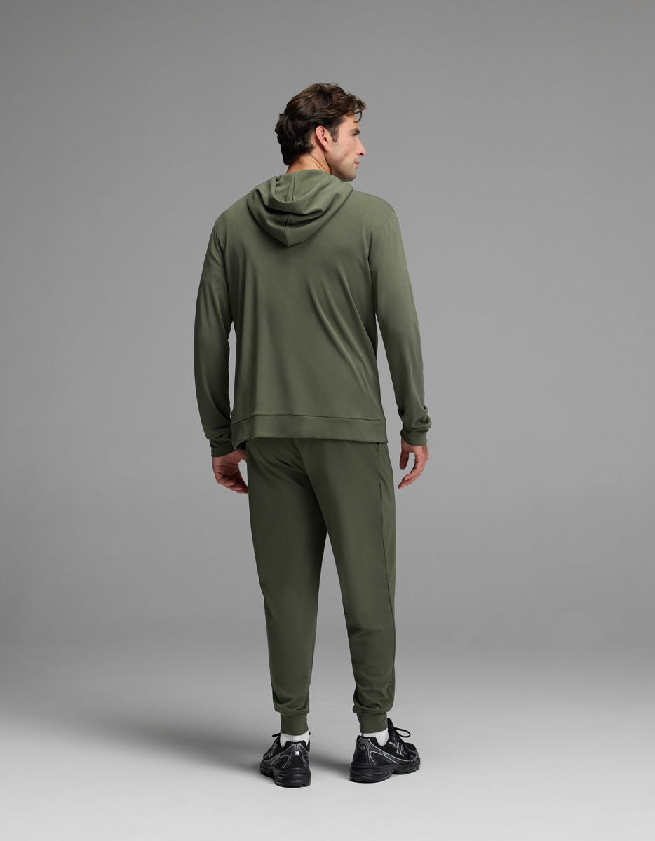 Men's Brushed Bamboo Hoodie & Jogger Set