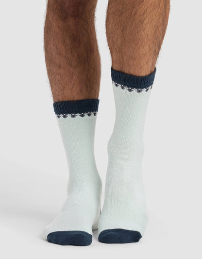 Mistletoe Plush Lounge Calf Sock