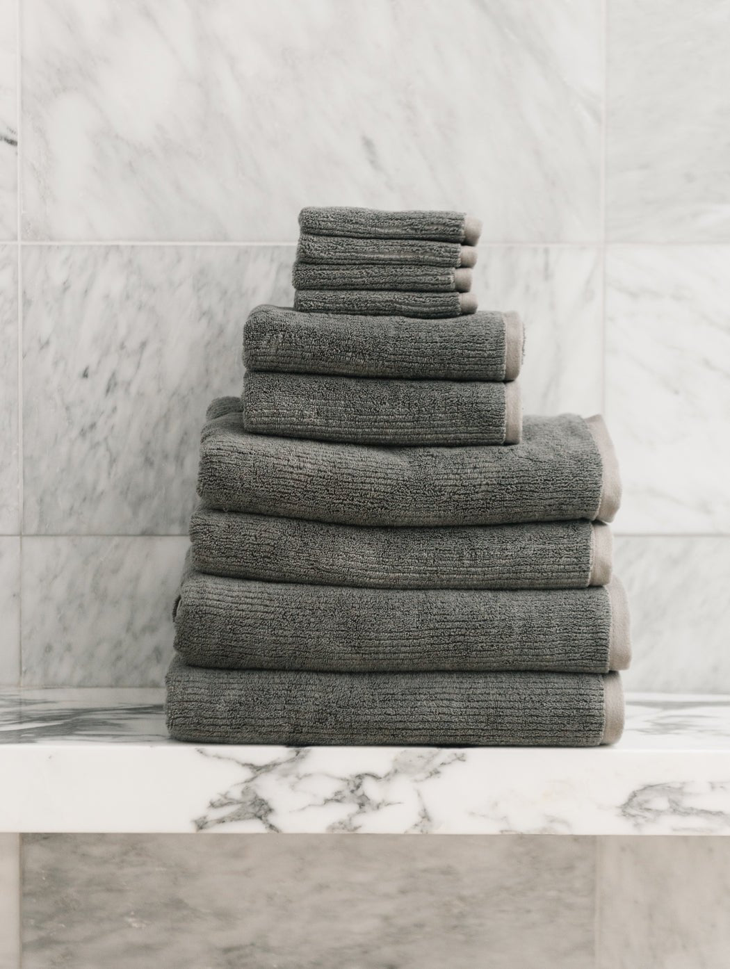 Complete Ribbed Terry Bath Bundle