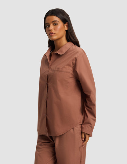 Women's Sutton Long Sleeve Pajama Top