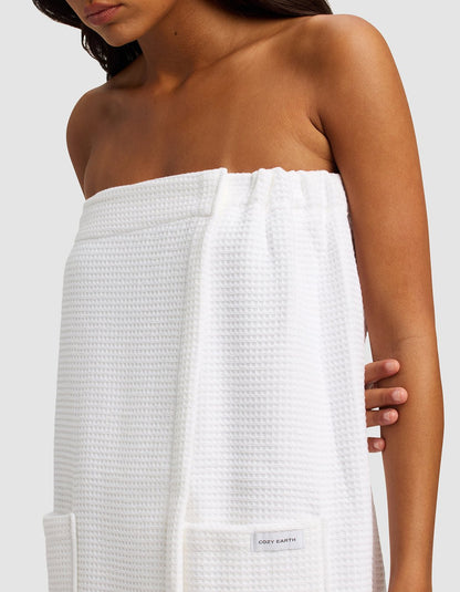 Waffle Bath Wrap
