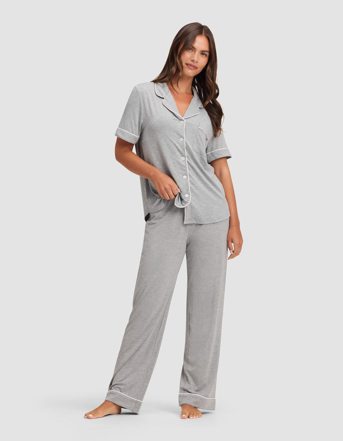 Women's Bamboo Stretch-Knit Pajama Pant - Petite
