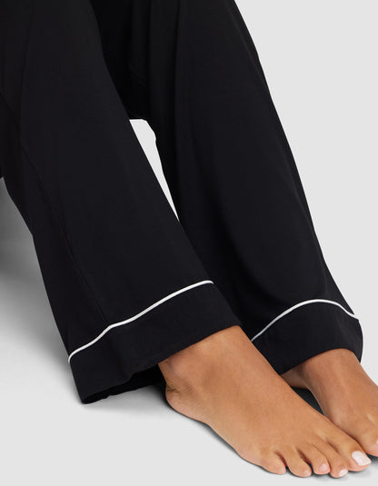 Women's Bamboo Stretch-Knit Long Sleeve Pajama Set - Tall