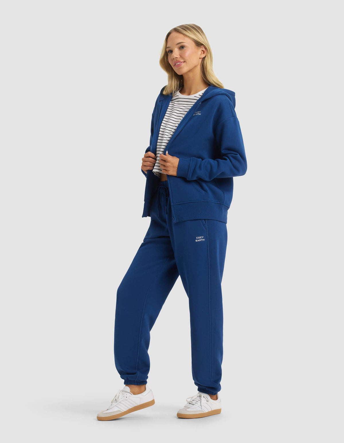 Women's Cityscape Full-Zip Hoodie & Sweatpant Set