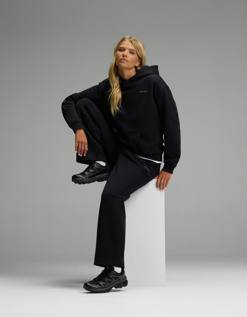 Women's Cityscape Hoodie & Wide Leg Pant Set