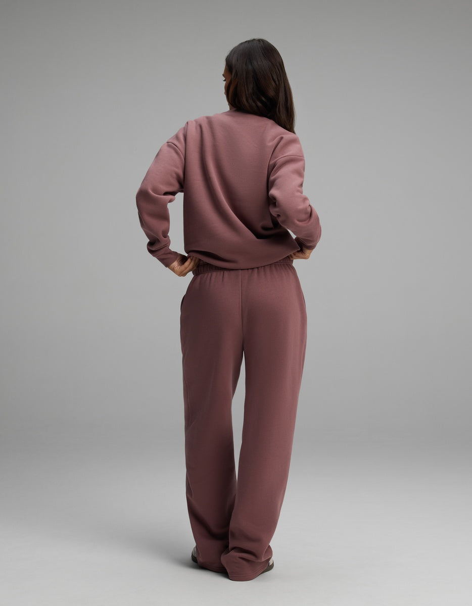 Women's Cityscape Crewneck & Wide Leg Pant Set